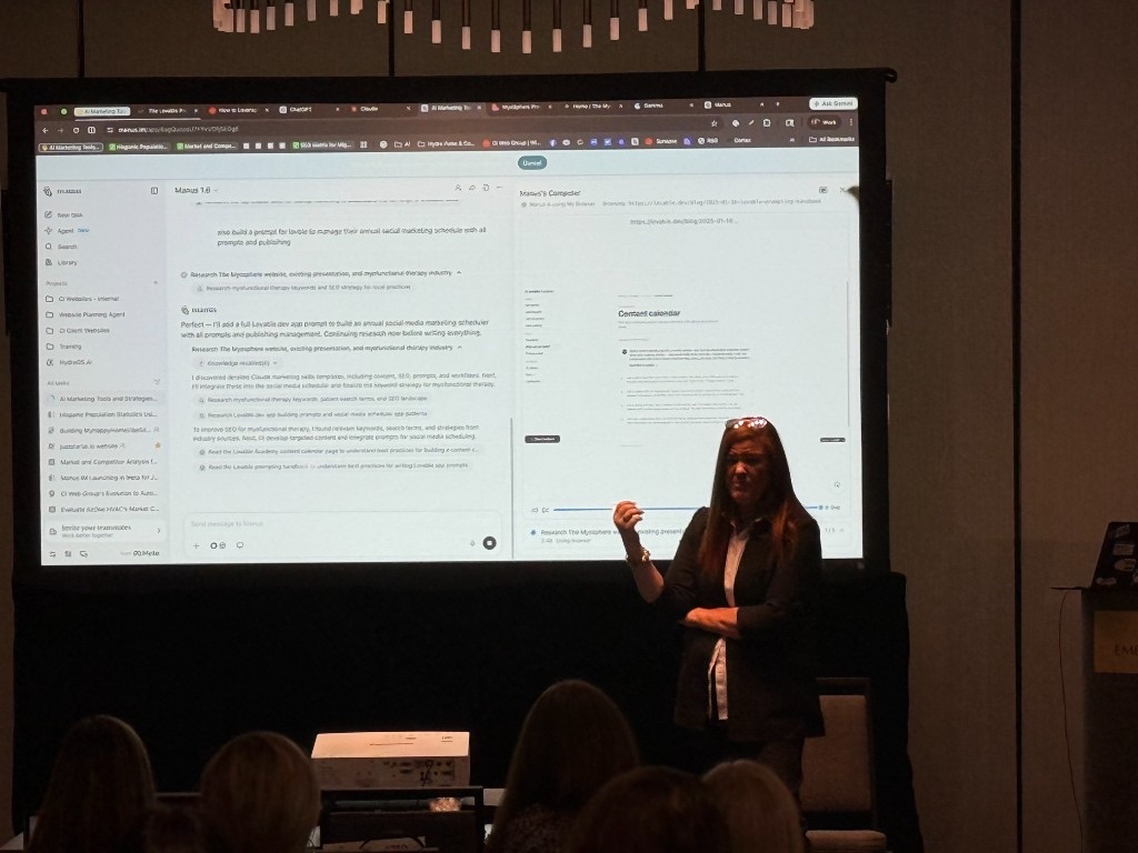 A live AI agent build on stage — the autonomous agents behind Hydra AEO Blogging