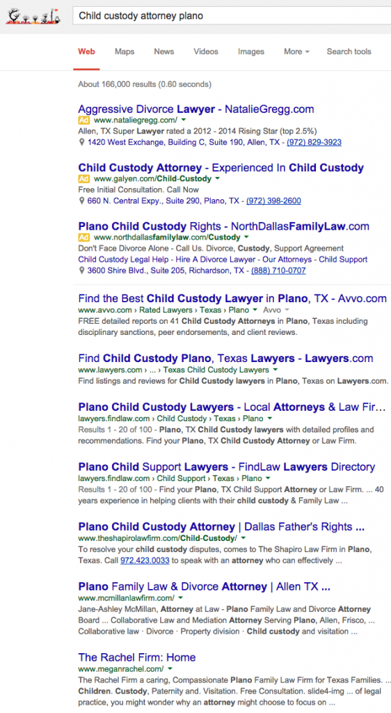 Child custody attorney plano