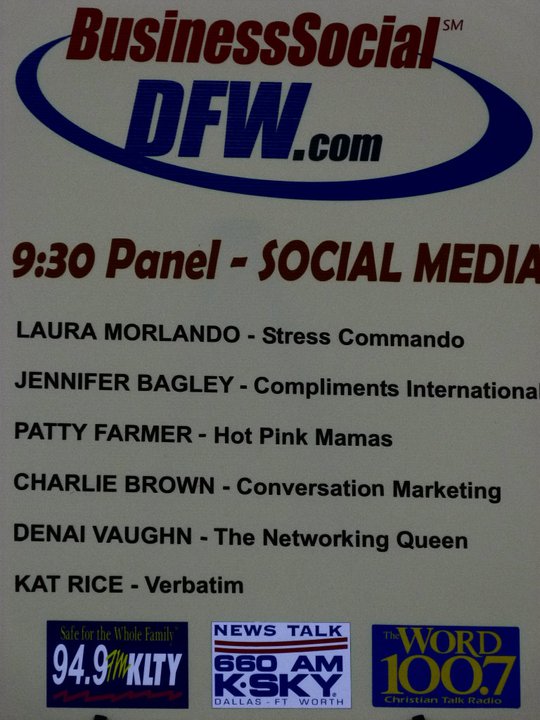 Business Social DFW Speaking Event
