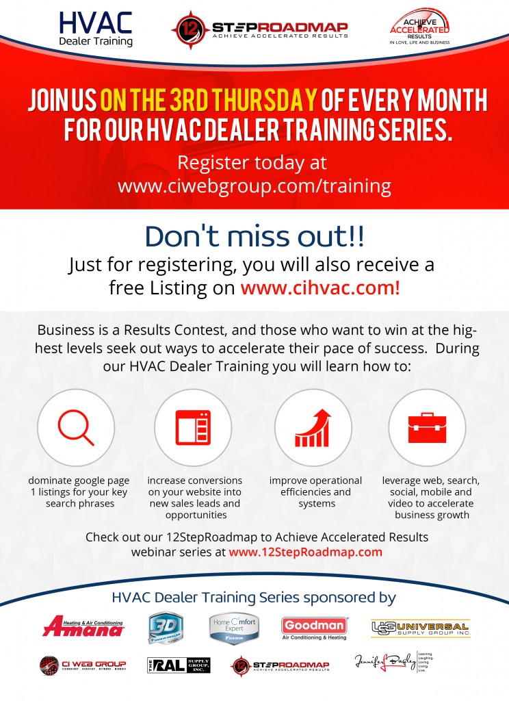 HVAC Dealer Marketing Training Series
