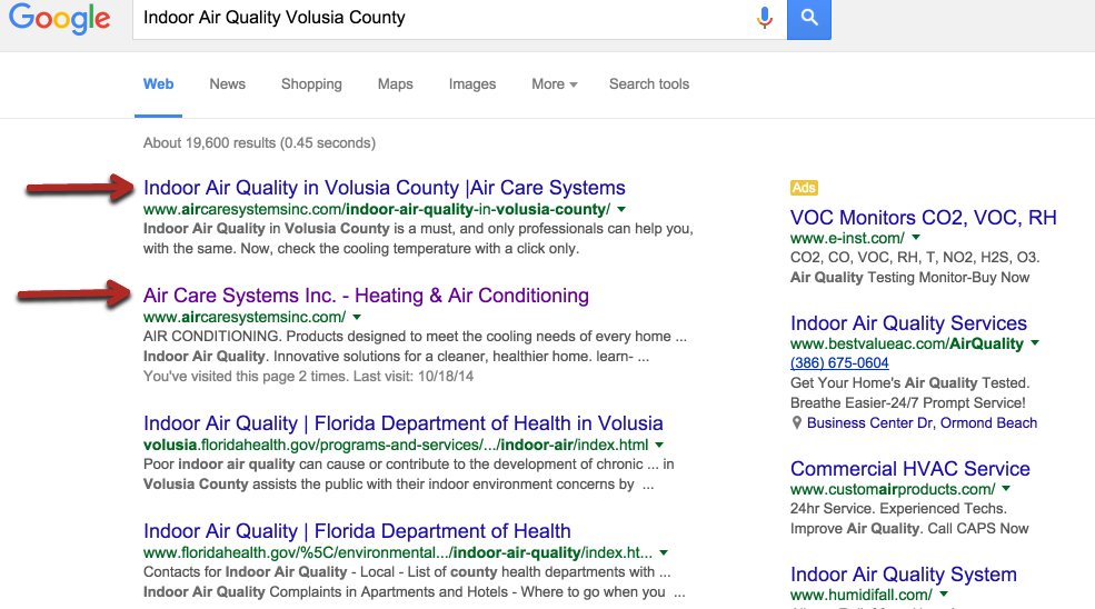 Indoor Air Quality Volusia County