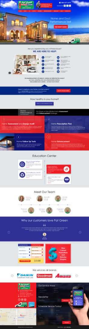 HVAC Web Design California | HVAC Website Design