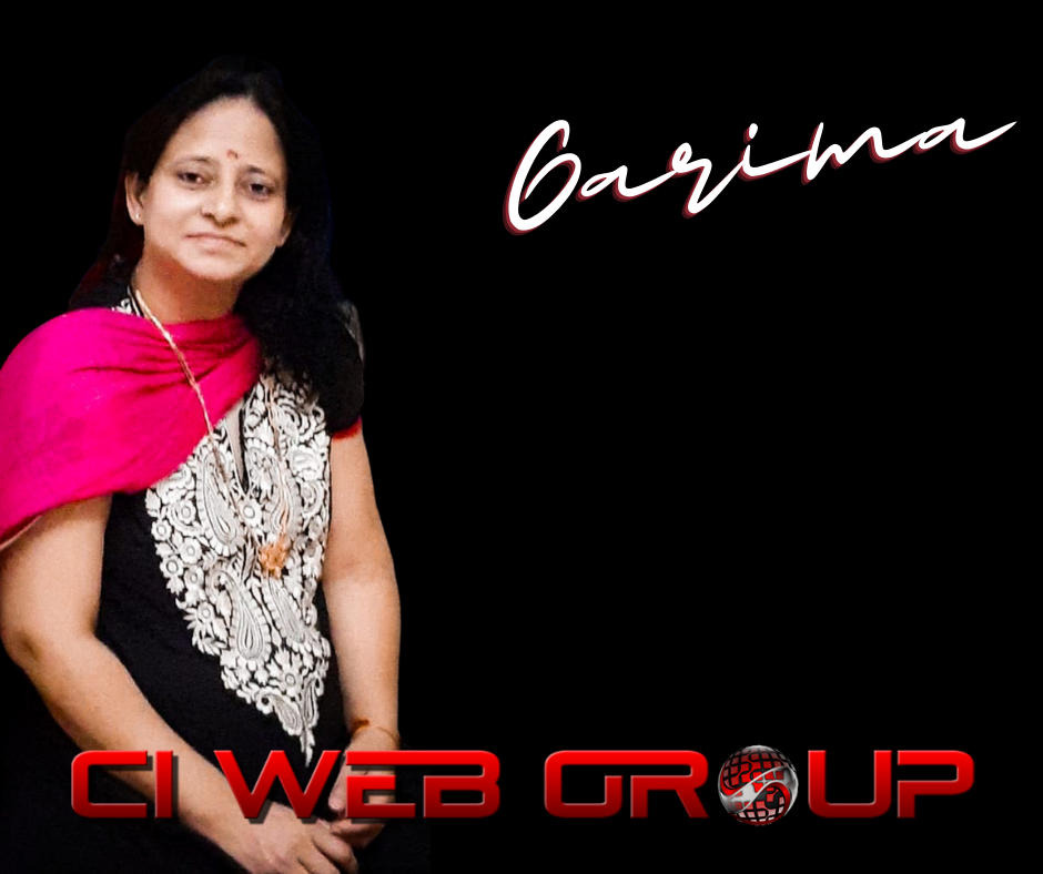 Garima Yadav CI Web Group Web Design and Digital Marketing