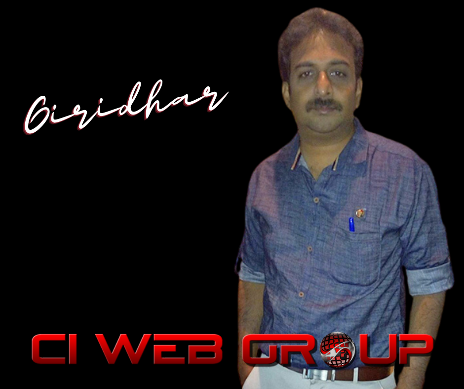 Giridhar Uppalapati CI Web Group Web Design and Digital Marketing
