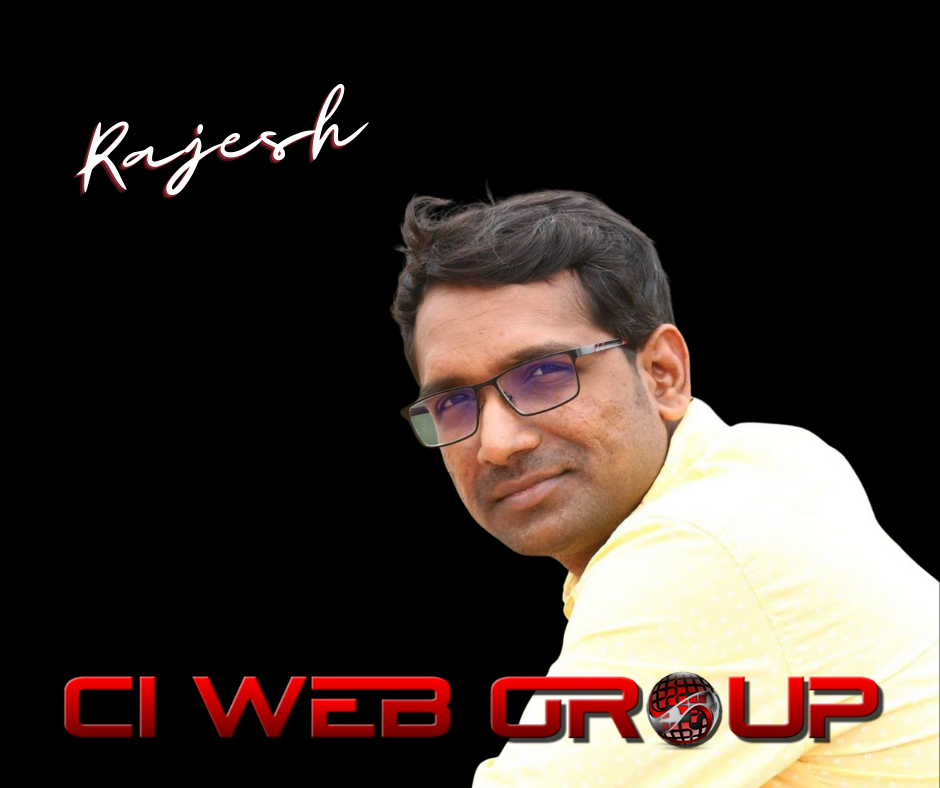 Rajesh Bonnem CI Web Group Web Design and Digital Marketing