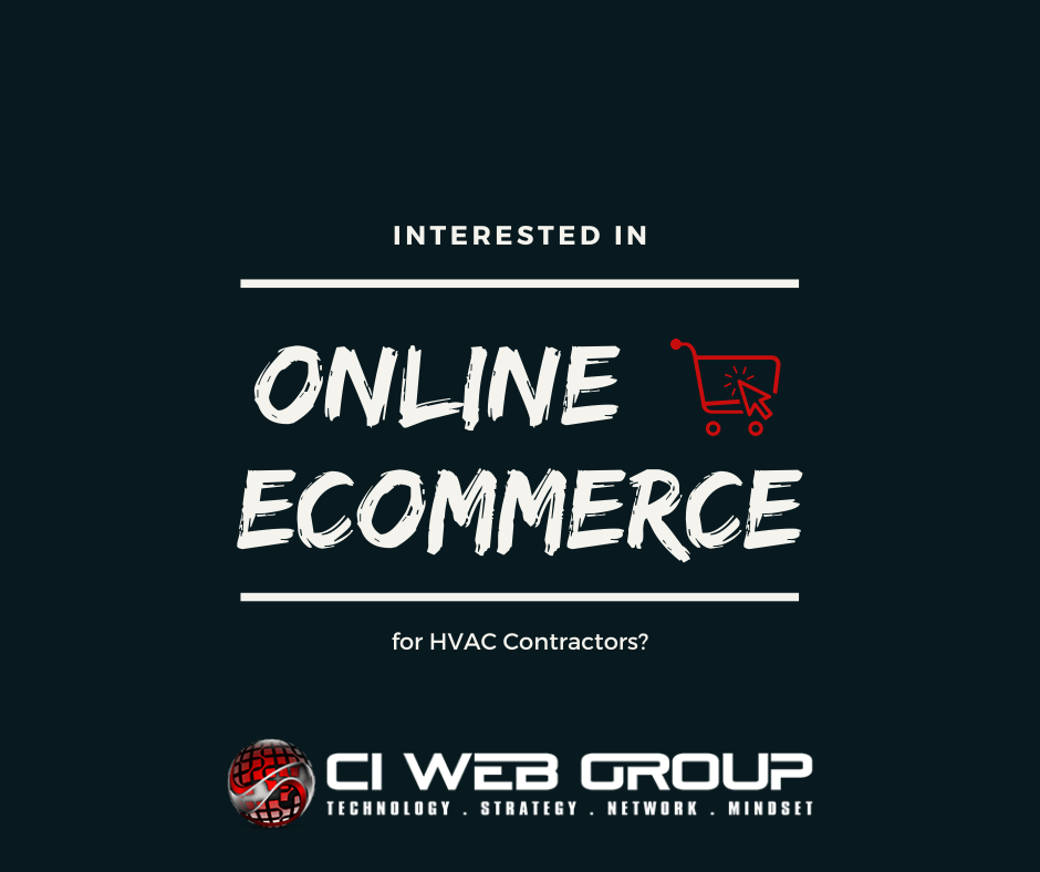 HVAc ecommerce system | CI Web Group