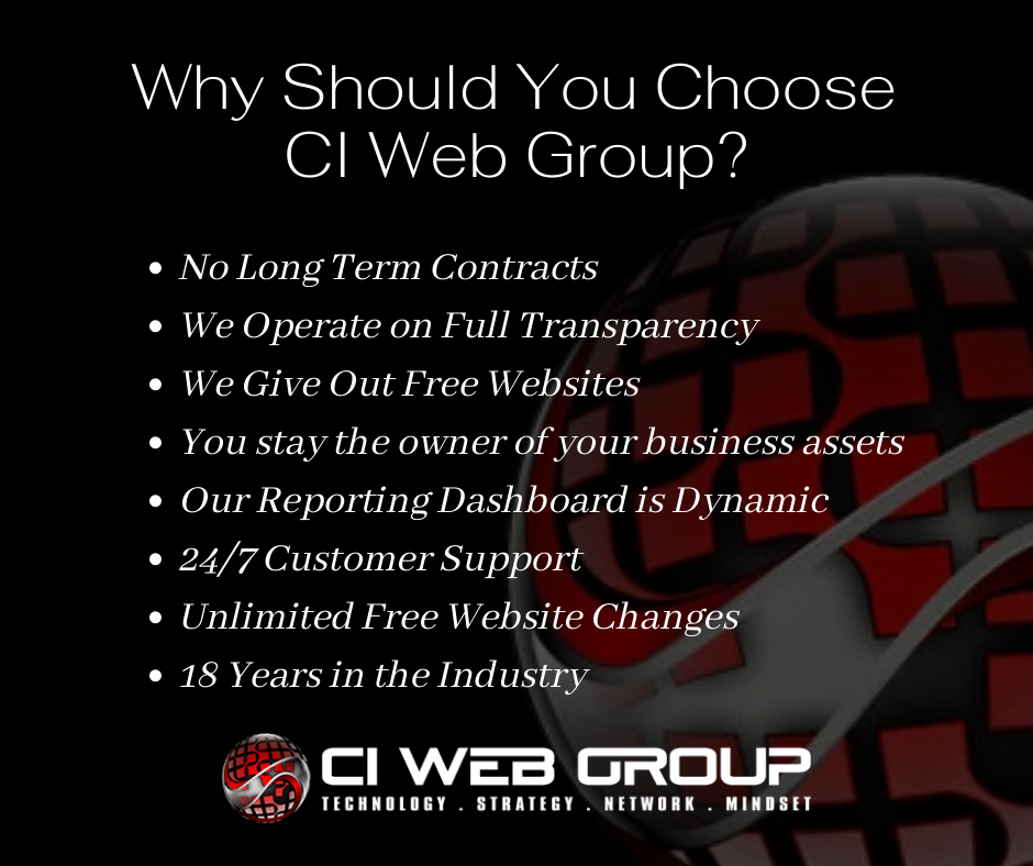 Why Should You Choose CI Web Group as Your Digital Marketing Agency?