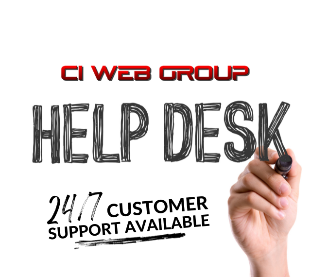 24/7 Customer support during the blizzard - get free hvac social media graphics from CI Web Group