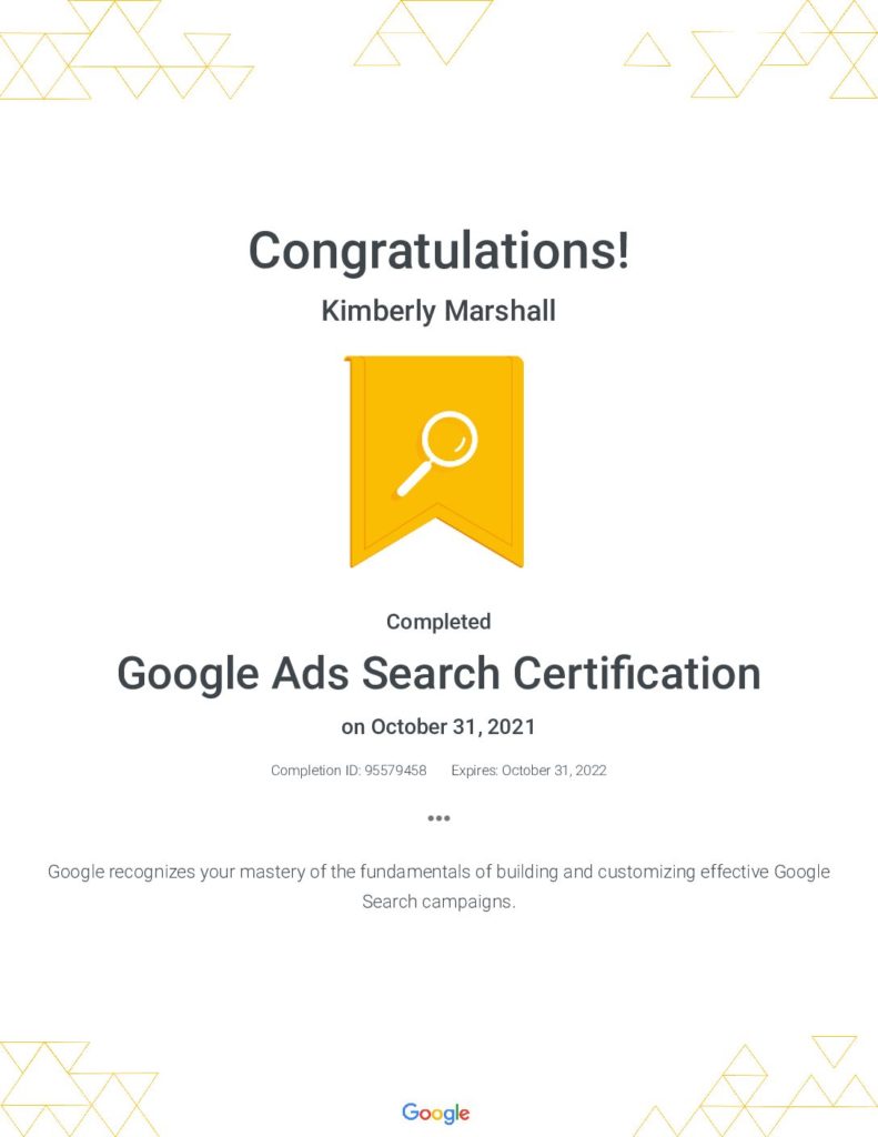Google Ads Search Certification _ Google