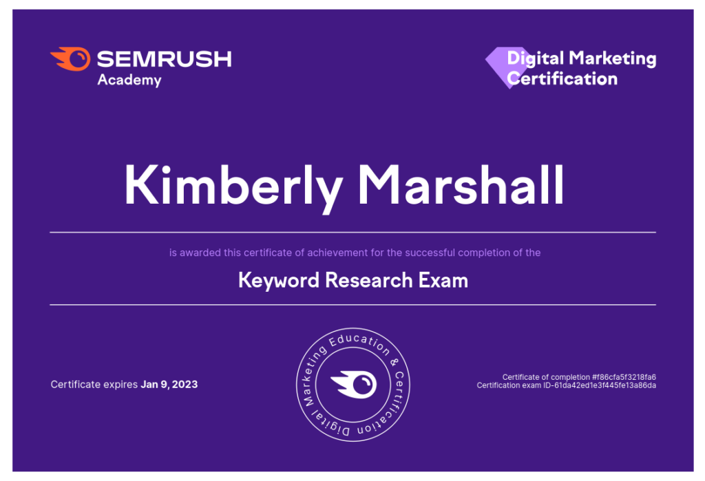 SEMrush-Academy-Certificate-f86cfa5f3218fa604a4dc084bfcb09e7834c36dbdad08d2b7a196e2d605e70ca