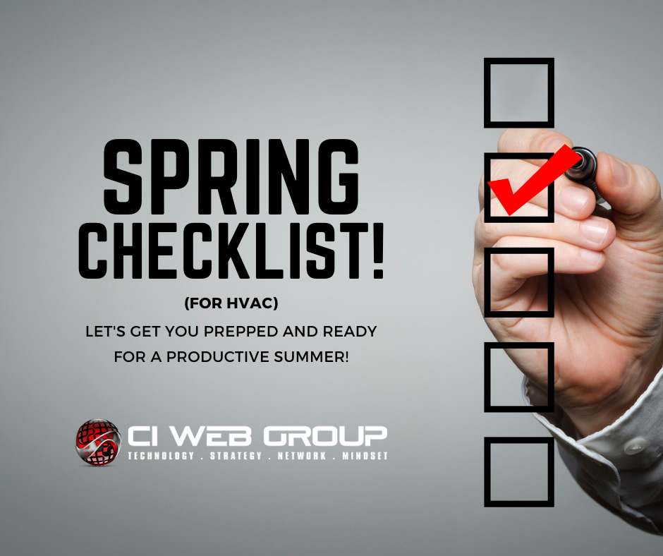 HVAC Website Checklist for Spring by CI Web Group