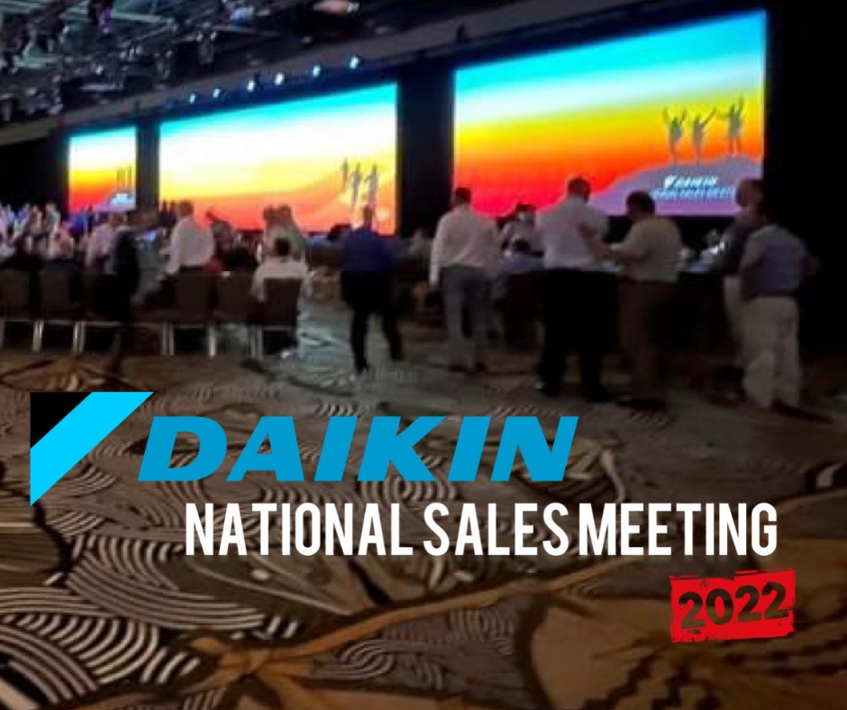 Goodman National Sales Meeting April 2022 - CI Web Group attends Train the Trainer - HVAC Marketing