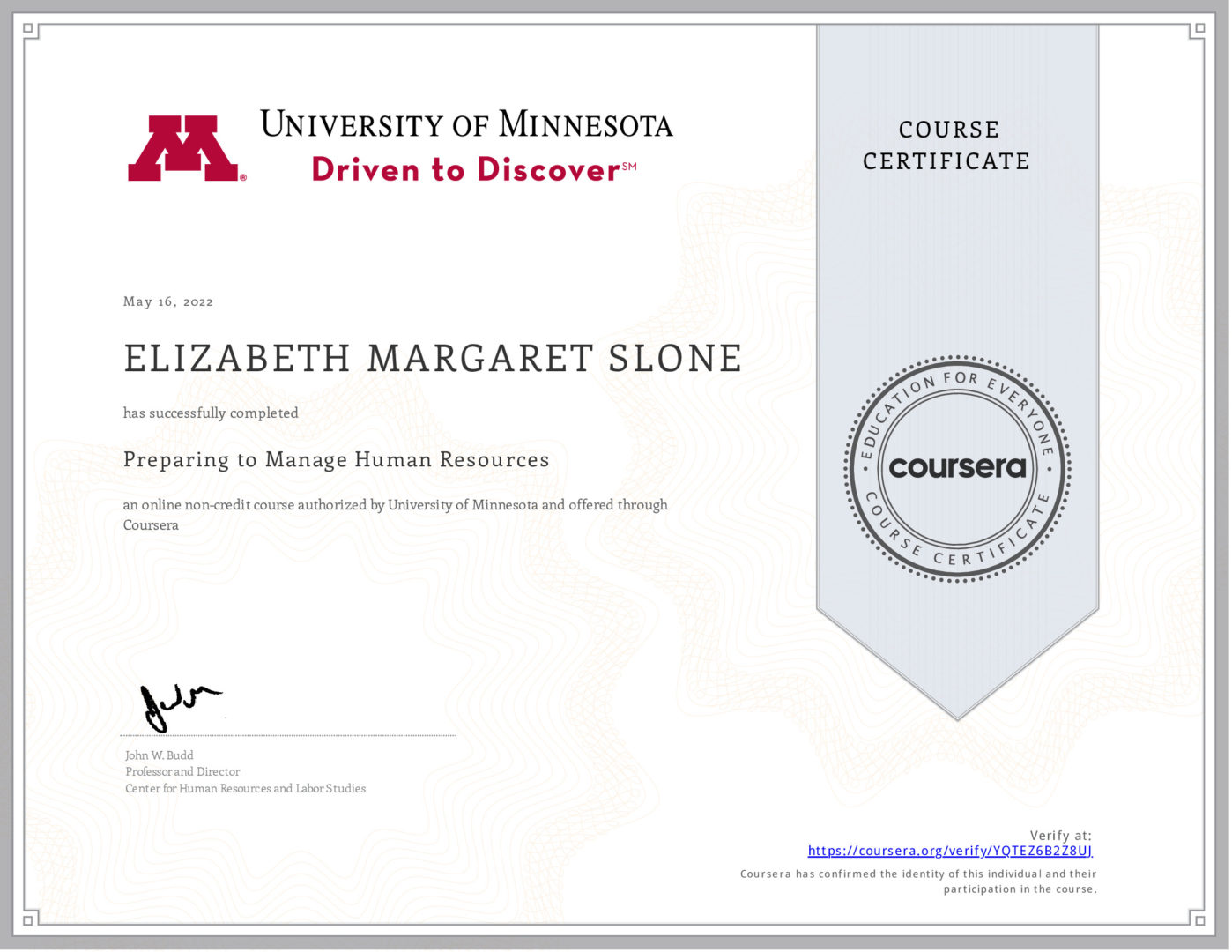 Human-Resources-Certificate