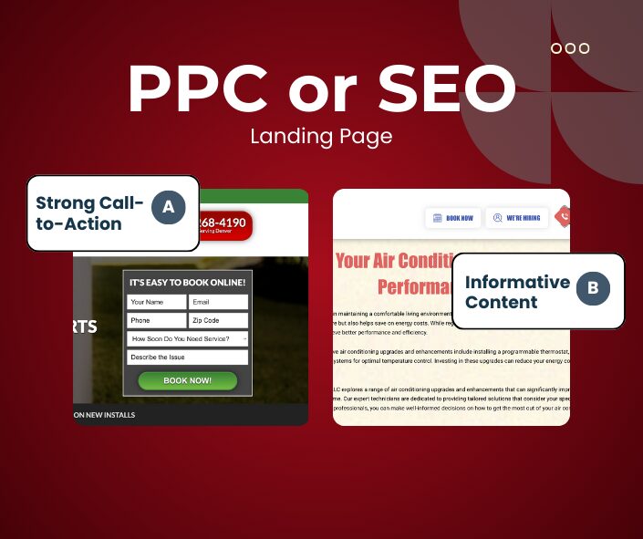 PPC or SEO Landing Page